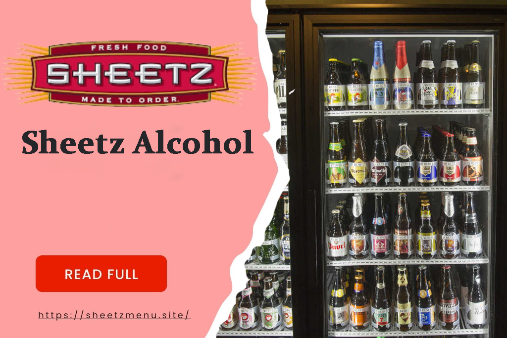 Sheetz Alcohol Menu