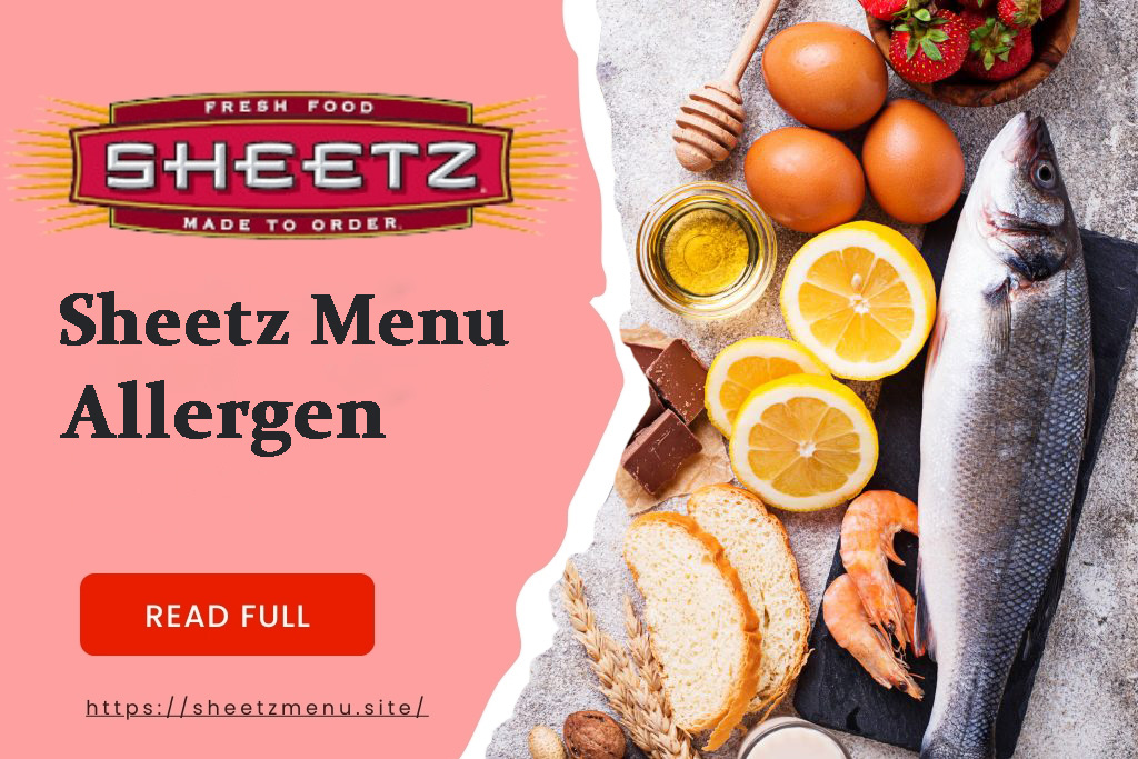 Sheetz Allergen Menu