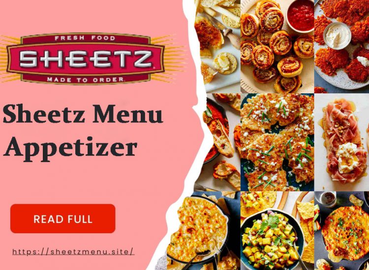 Sheetz Appetizer Menu